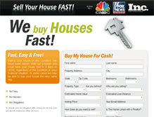 Tablet Screenshot of cashoffer-yb.com